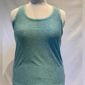 Marika Clara Singlet Yoga Tank, Mosaic blue NWT